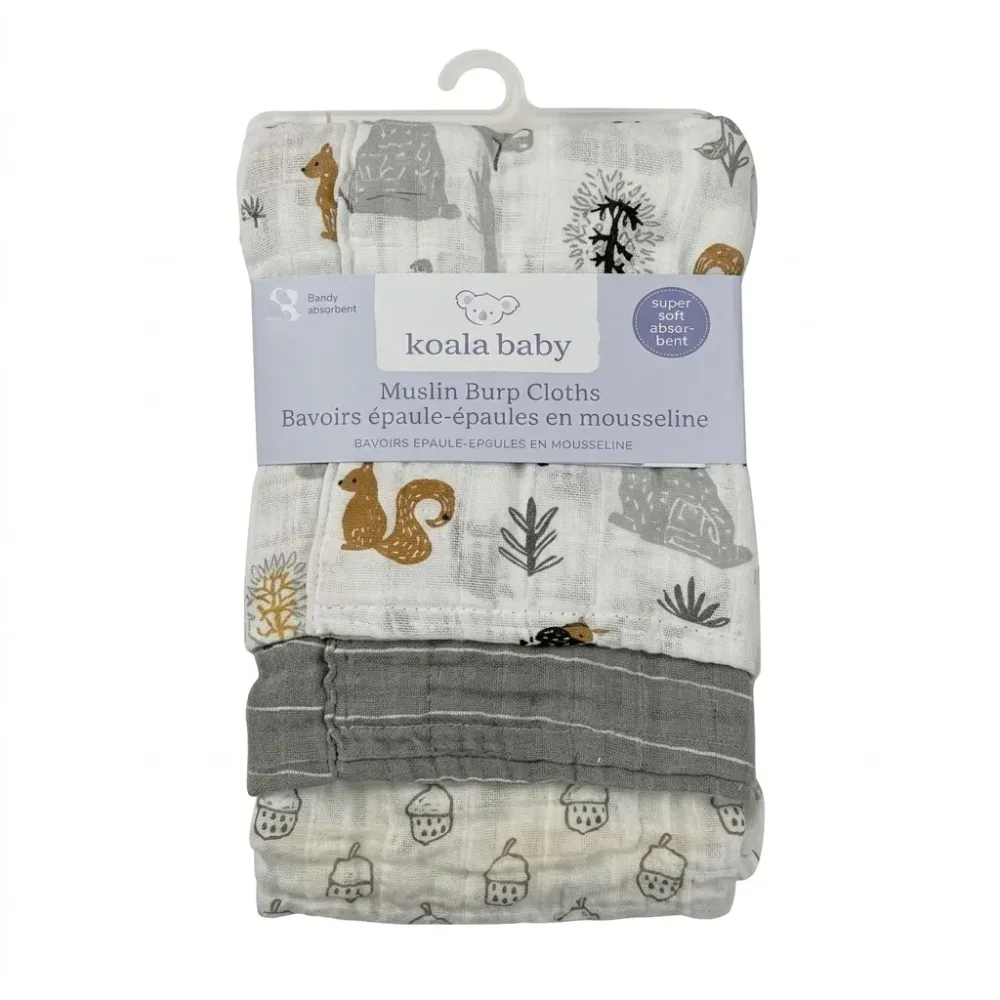 Langes en mousseline Koala Baby (paquet de 3) Little Me