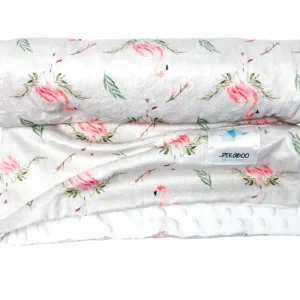 Doudou Peluche Flamants Rose Pekaboo Collection