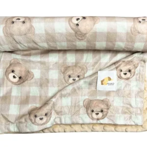 Doudou Peluche Ourson Beige Pekaboo Collection