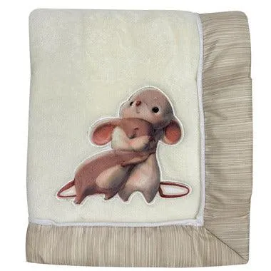 Couverture en peluche pour bébé Simmons - Souris Simmons®