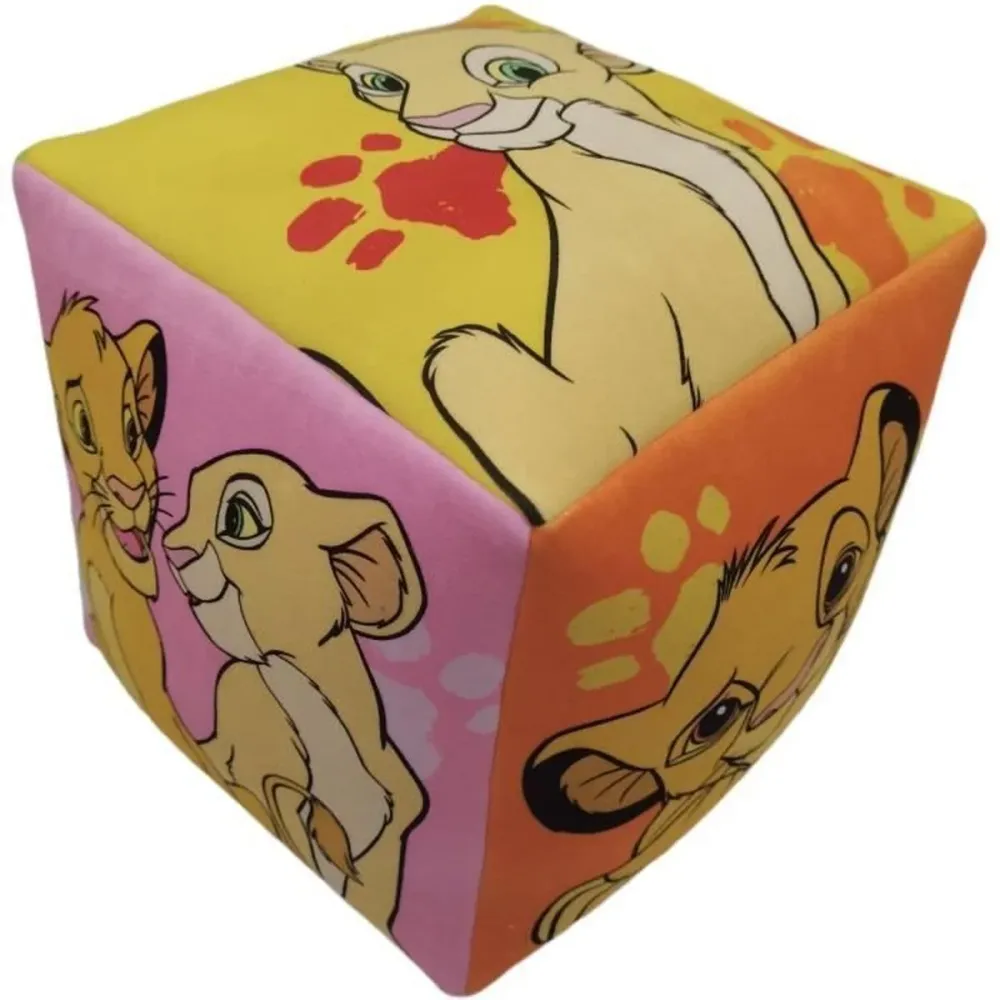 Coussin Lion King Multicouleur Polyester Enfant Animal