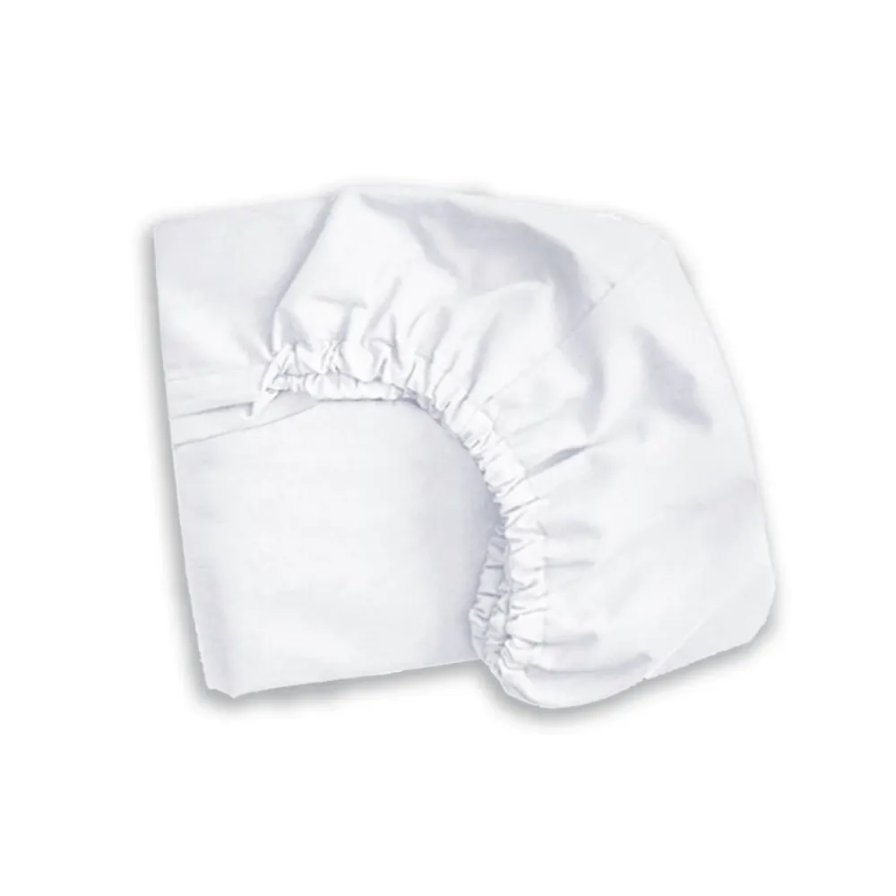 Drap-housse blanc pour lit bébé 70x140 cm · 9S032-B