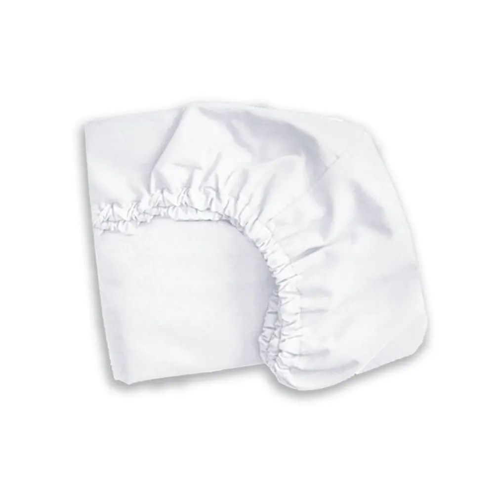 Drap-housse blanc pour matelas berceau réf. ZH55-70 (55x70 cm) · 9S030-B