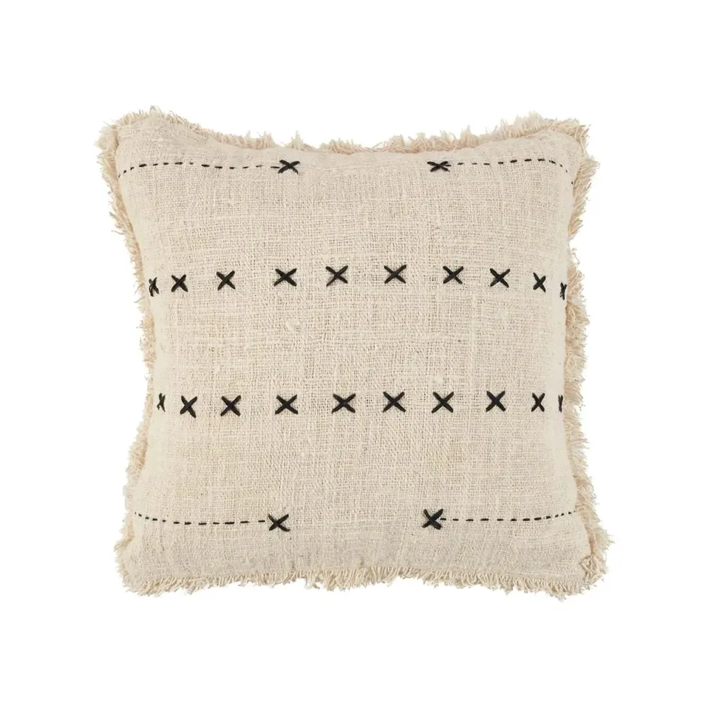 FRENCH KISS Housse de coussin - Noir naturel