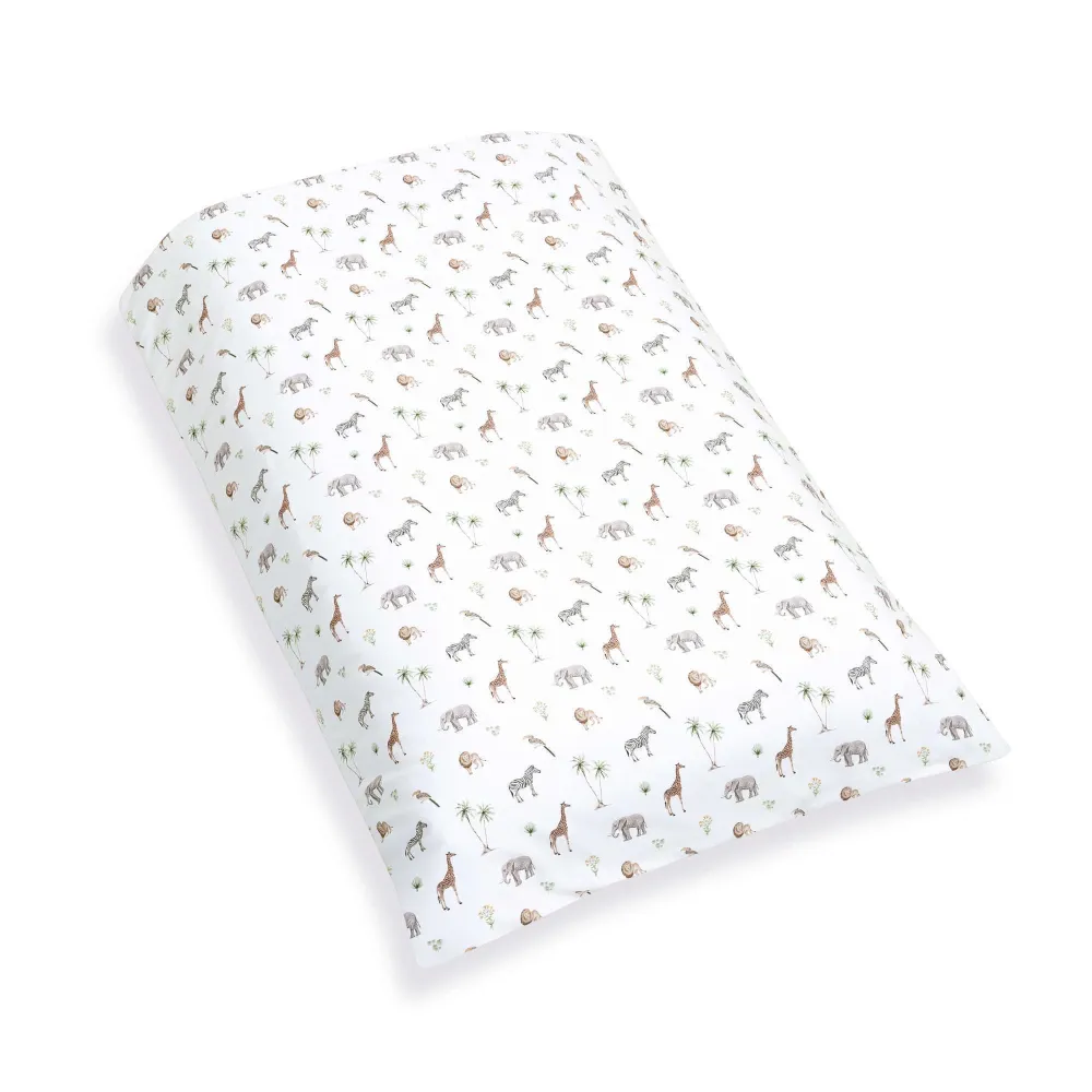 Housse de couette lit 90x200 cm imprimé jungle · 636F-147 Natura