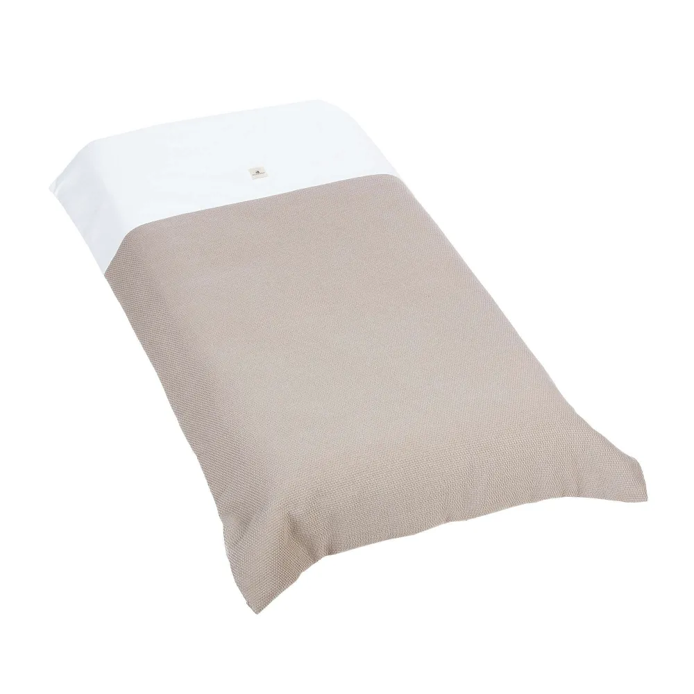 Housse de couette lit bébé/lit d'enfant 70x140 cm brun · 626F-153 Arena