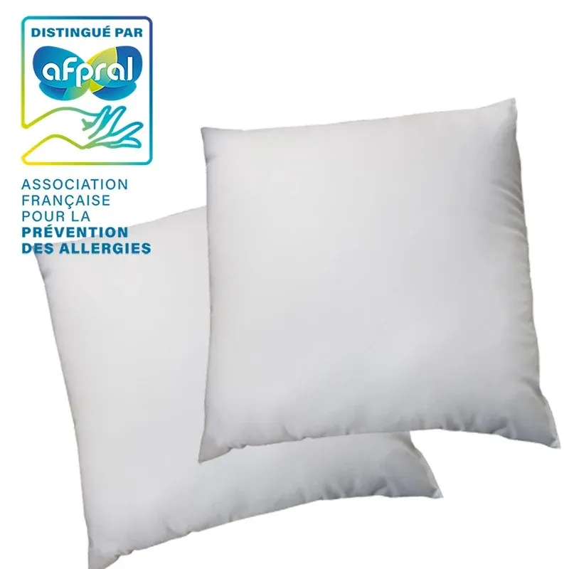 Housse oreiller anti acarien 65*65cm - fermeture à glissière