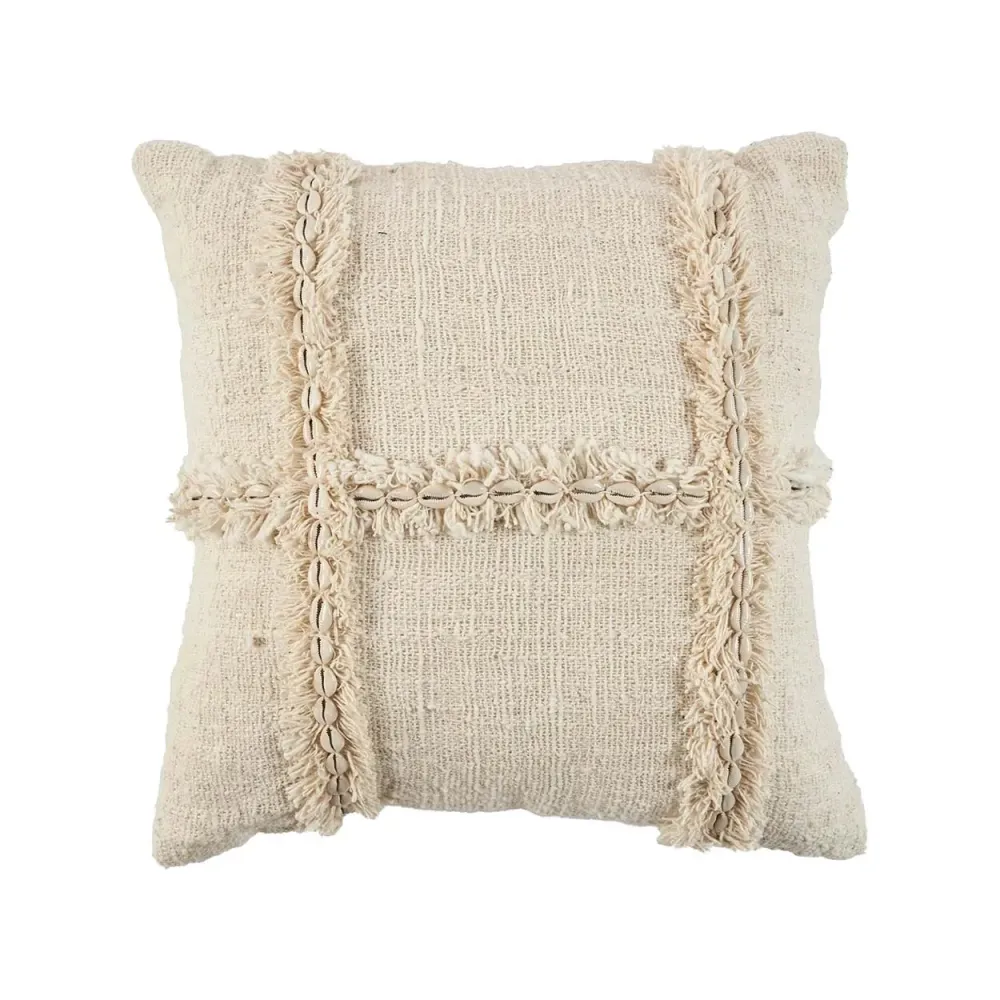 NOMAD Housse de coussin - Naturel