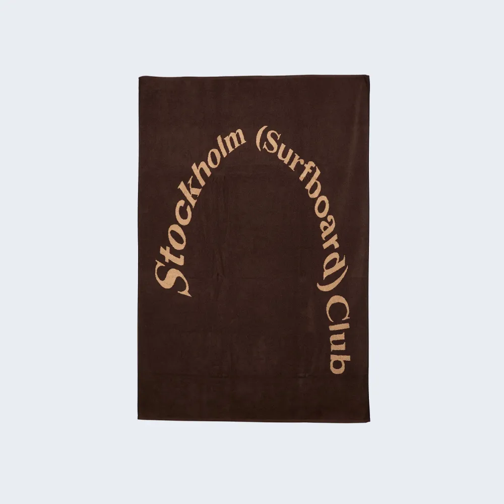 Regular Logo Towel Brown