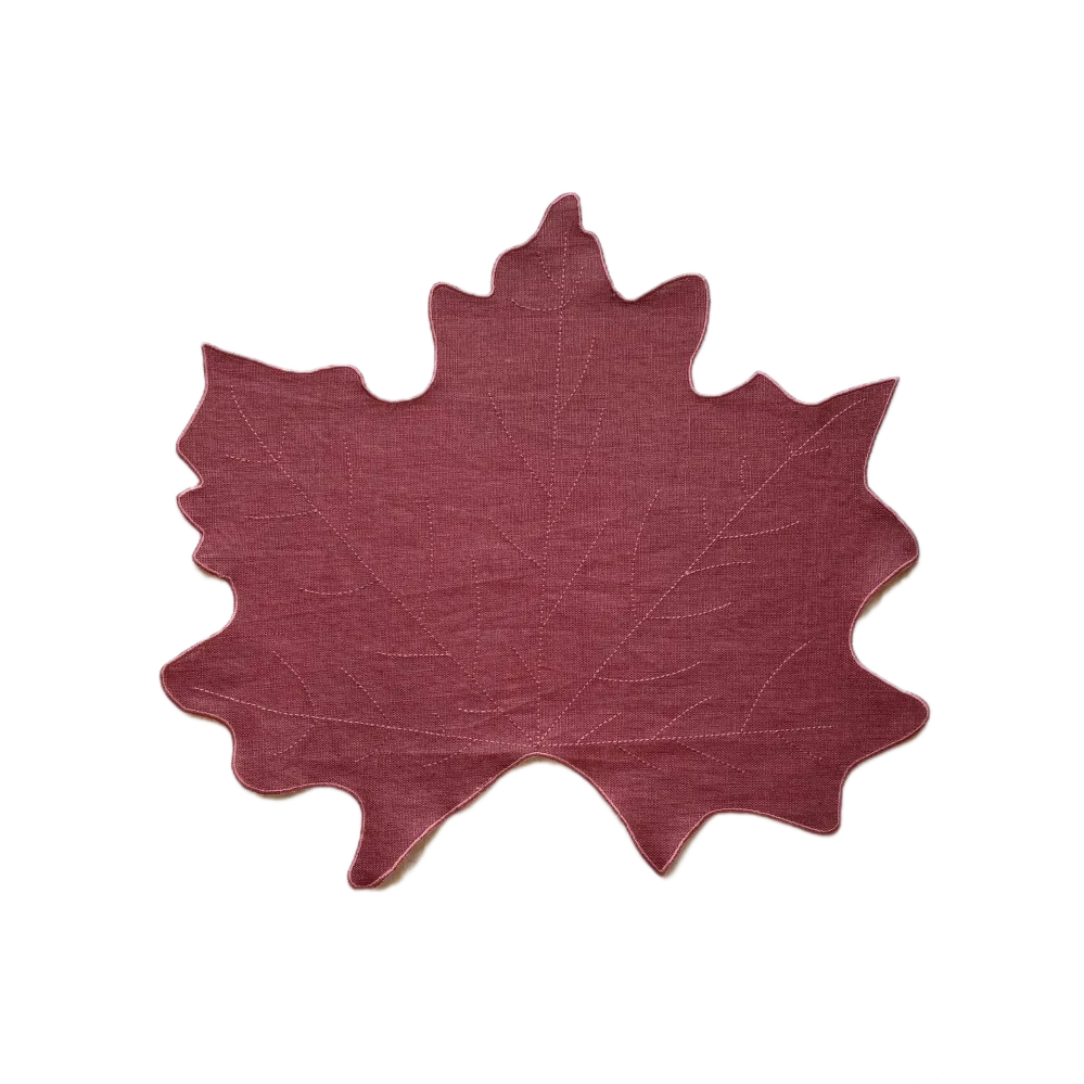 SET DE TABLE KRINKLE MARSALA - LOT DE 4