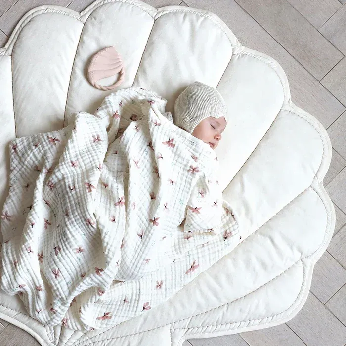 Cam Cam Sea Shell tapis de jeu pour bébé OCS Off White