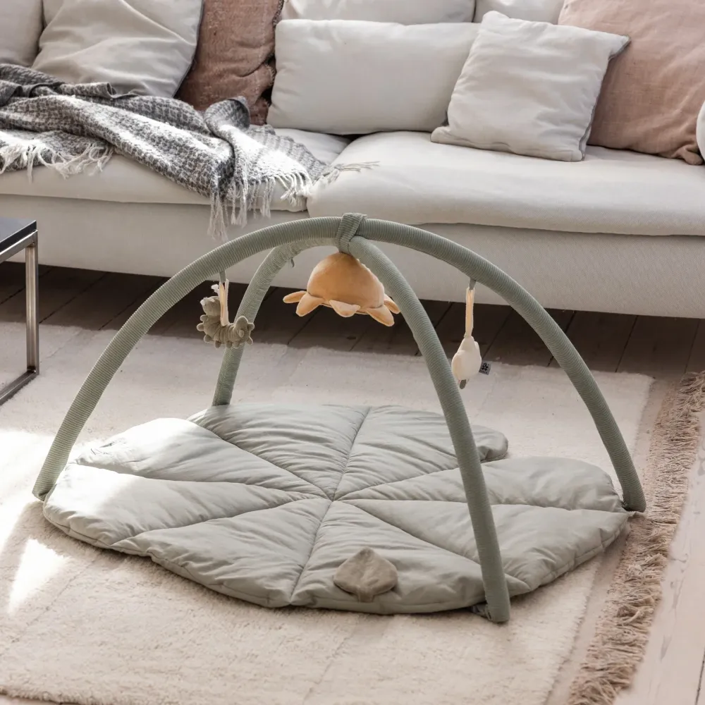 Sebra Tapis d'éveil pour bébé avec brassard Woodland