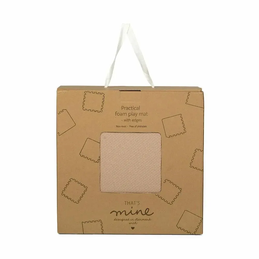 That's Mine Tapis d'éveil en mousse Light brown Square