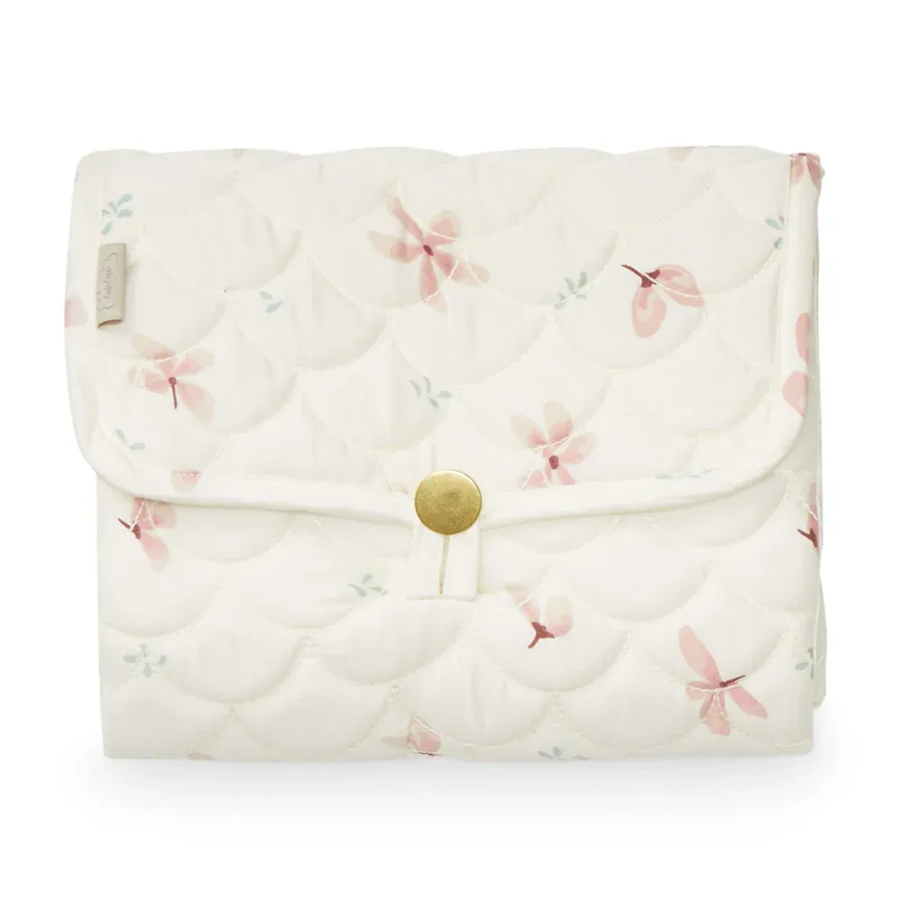 Cam Cam Copenhagen OCS Tapis à langer matelassé Windflower Creme