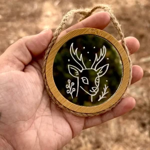 PETIT MIROIR ENCHANTÉ CERF Sweed Poco