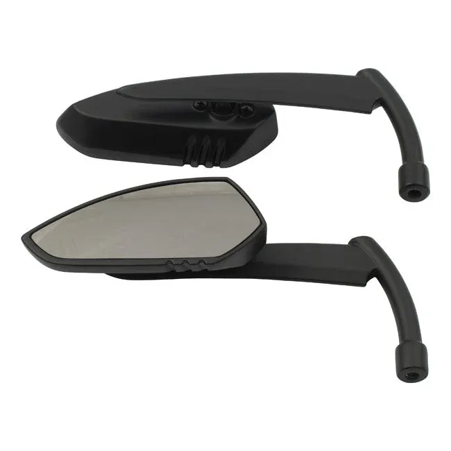 Couteau Rétroviseur Moto Noir M10