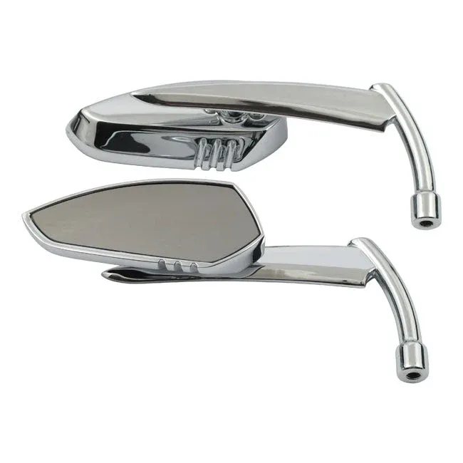 Set de rétroviseurs pour motos customisées Couteau M10