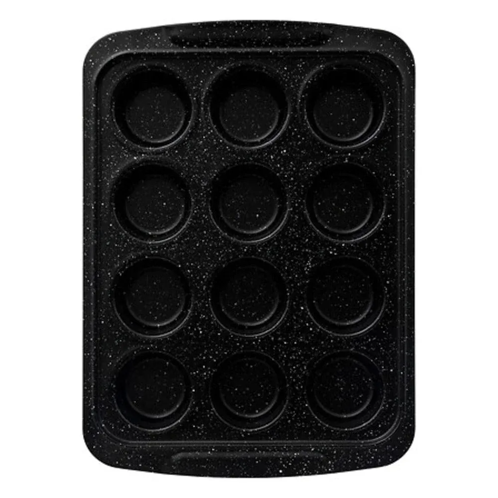 Moule à 12 muffins en métal – Qualité & Prix chez Alpha55 – Pour une maison organisée et élégante (Sans BPA)