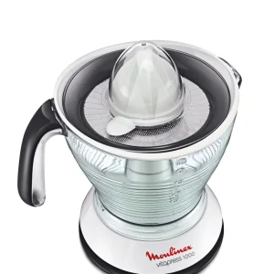 Moulinex Citrus Juicer - White & Noir jais