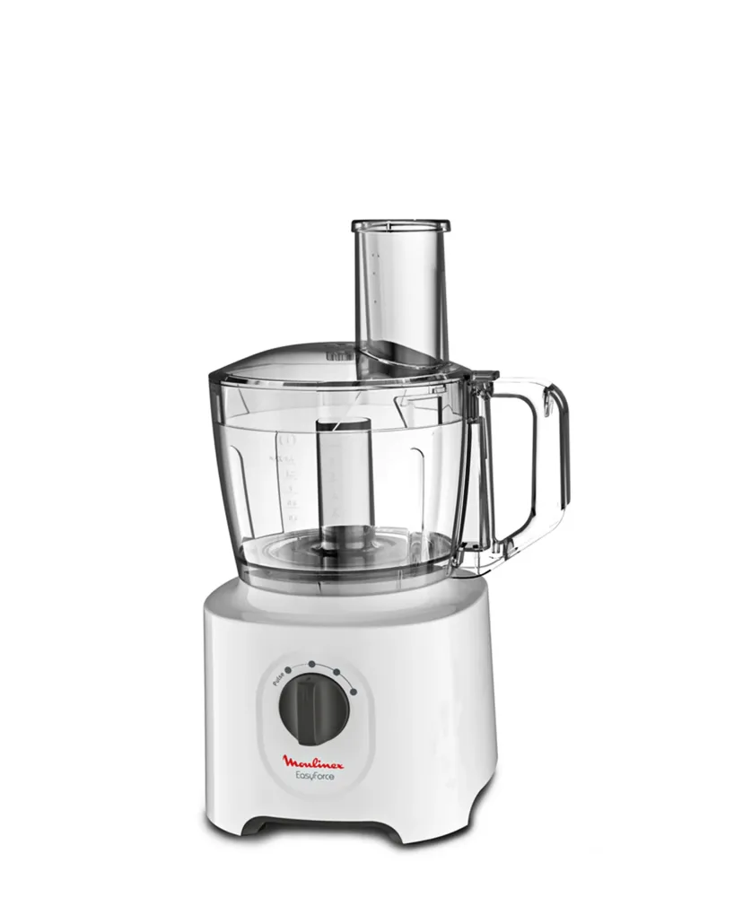 Moulinex Easy Force Food Processor - Blanc pur vapeur et mixeur intégrés