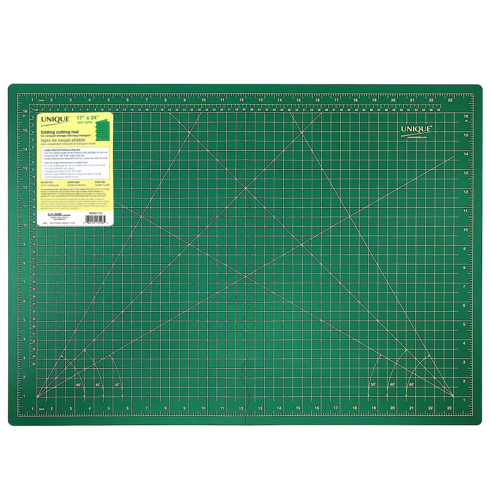 UNIQUE Tapis de coupe pliables - 17" x 24"