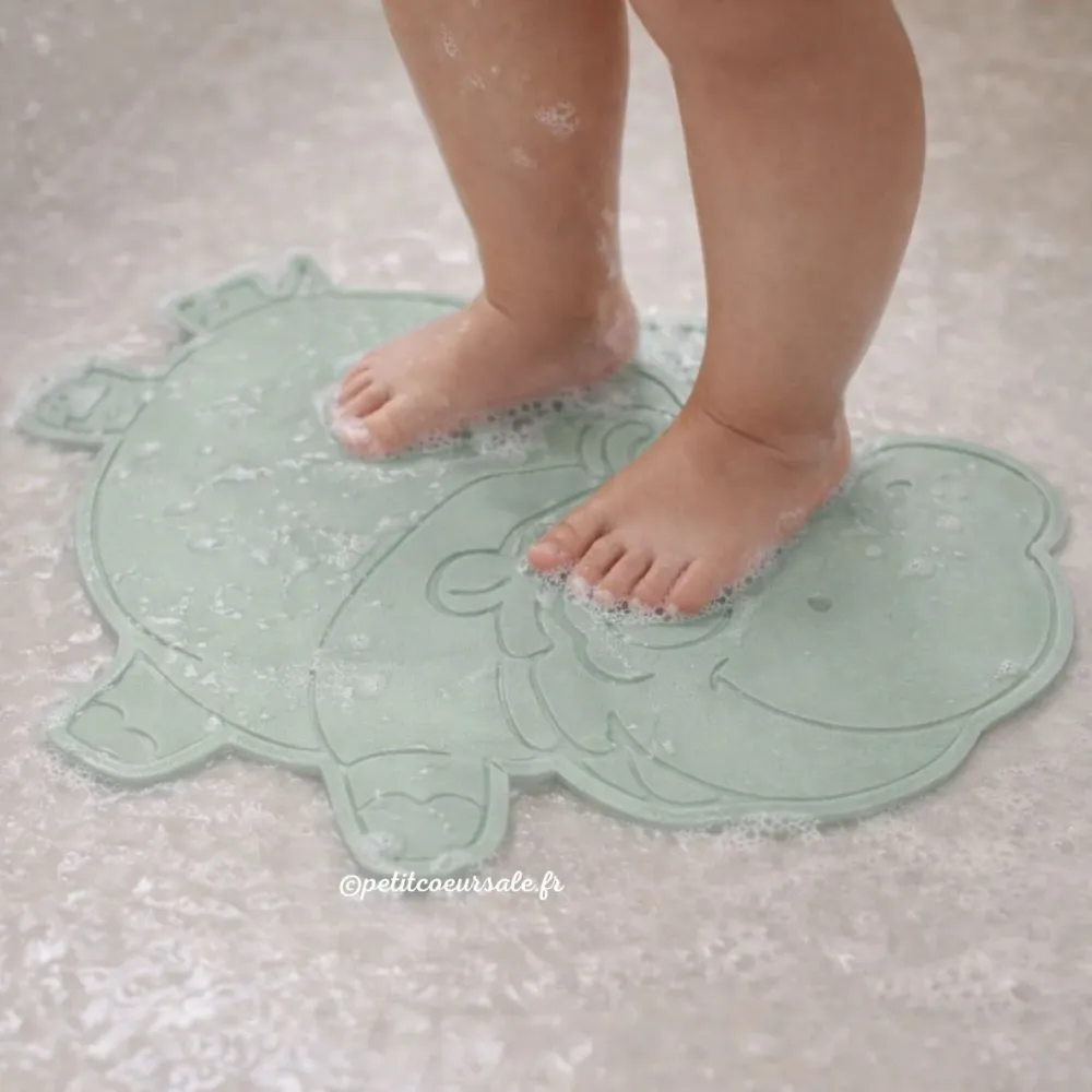 Tapis de bain bébé antidérapant Rumpy – Sécurité baignoire et douche