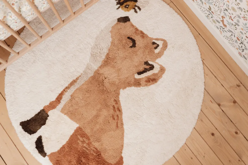 Tapis - Renard - 110 x 110 cm