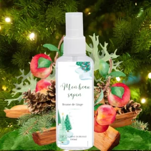 Brume de Linge " Mon beau sapin " Parfum d'intérieur Sérénity Bougies