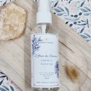 " L’HEURE DES SORCIÈRES " Brume de linge - Spray textile Artisanal - Parfum d'intérieur naturel Sérénity Bougies