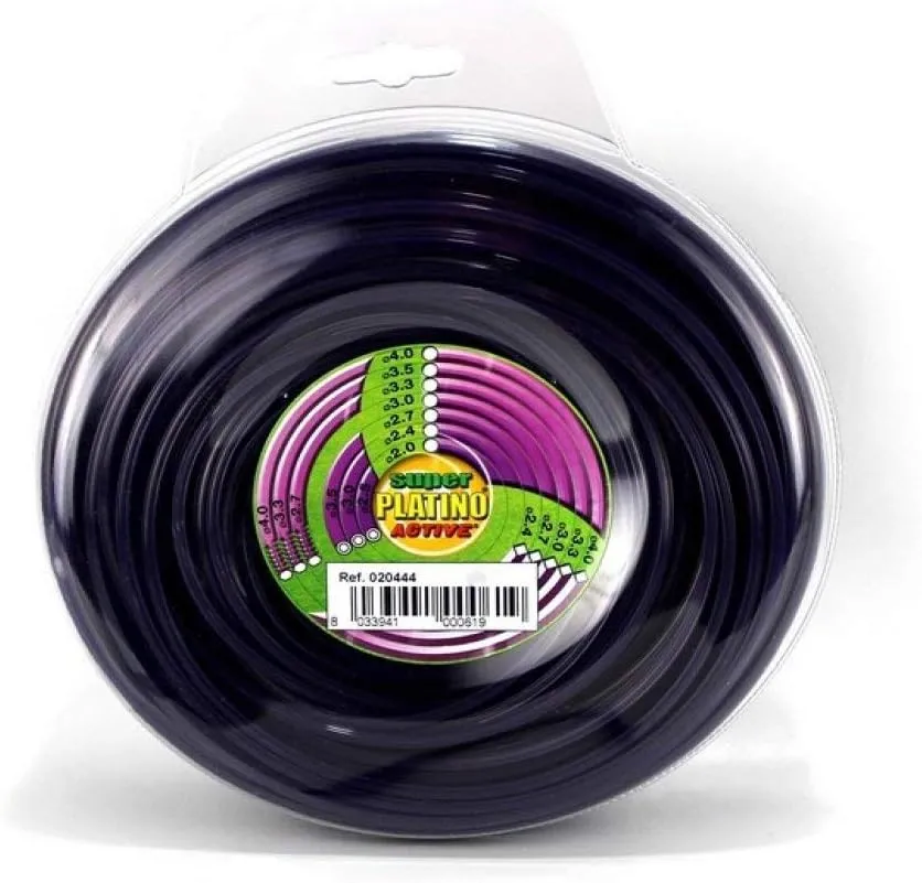 Active - Fil rond pour débroussailleuse 3,3 mm violet 0,5 kg
