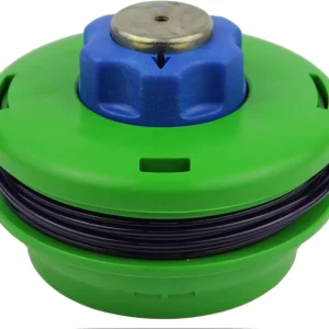 Active - Tête de débroussailleuse Tap’n Go Mod. 120 Verte Bouton en acier