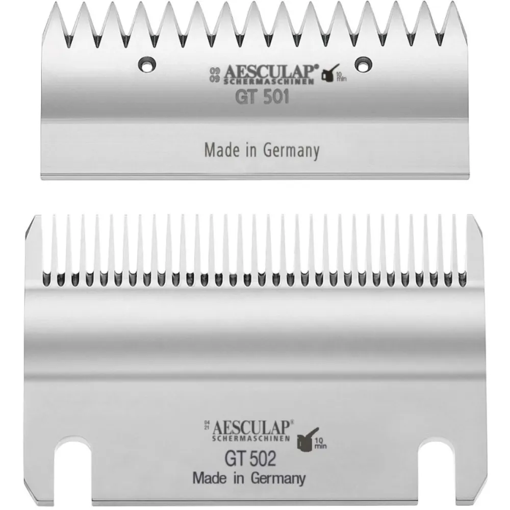 Aesculap Set de Lames de Tondeuse Econom GT520 Argent