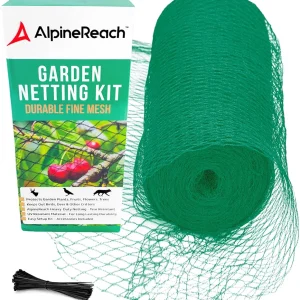 Filet anti-oiseaux de jardin AlpineReach 2m x 20m vert