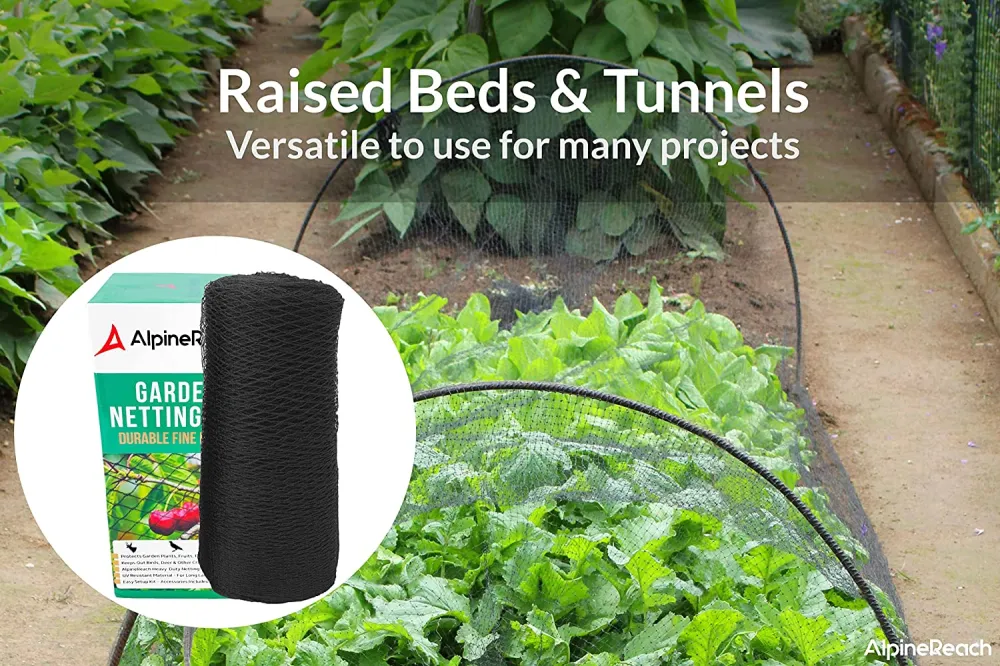 Filet anti-oiseaux de jardin AlpineReach 2m x 30m vert