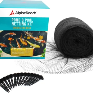 Kit de filet pour bassin à carpes koï AlpineReach 12m x 12m