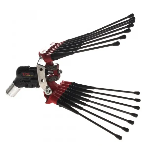 Lisam - Peigne Double V8 Carbon