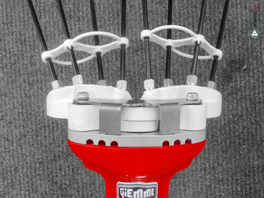 Peigne vibreur à olives électrique Jazz 12 v alimentée par batterie
