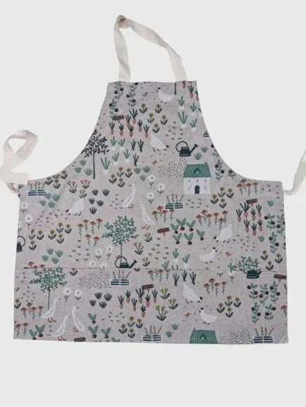 Tablier de jardinage encolure en V enfant- Sac en vrac