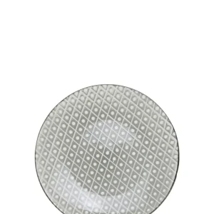 Plaque en fonte Shanghai Side Plate 7.5cm - Grey
