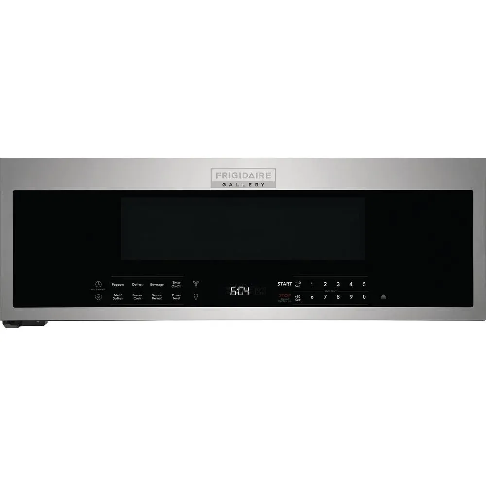 Frigidaire Gallery Four à micro-ondes à hotte intégrée de 30 pouces, 1,2 pi. cu. GMOS1266AF avec Garantie 2 ans