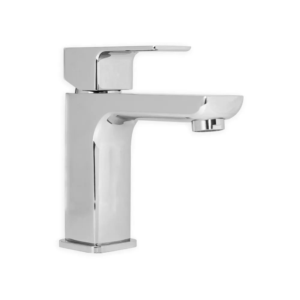 Certifié CE Mitigeur lavabo série Nix en laiton chromé