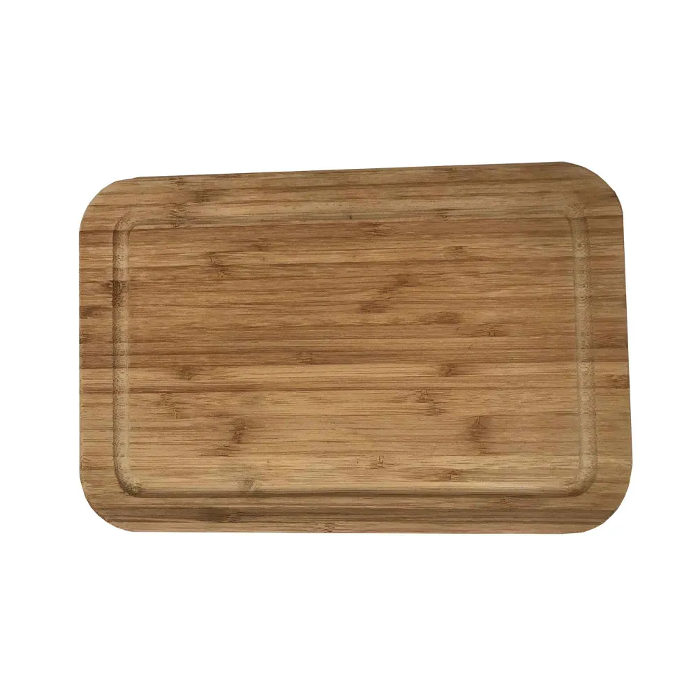 Aiguiseur de Couteaux Planche à découper en bambou, 11,75" x 15,75" x 0,7"