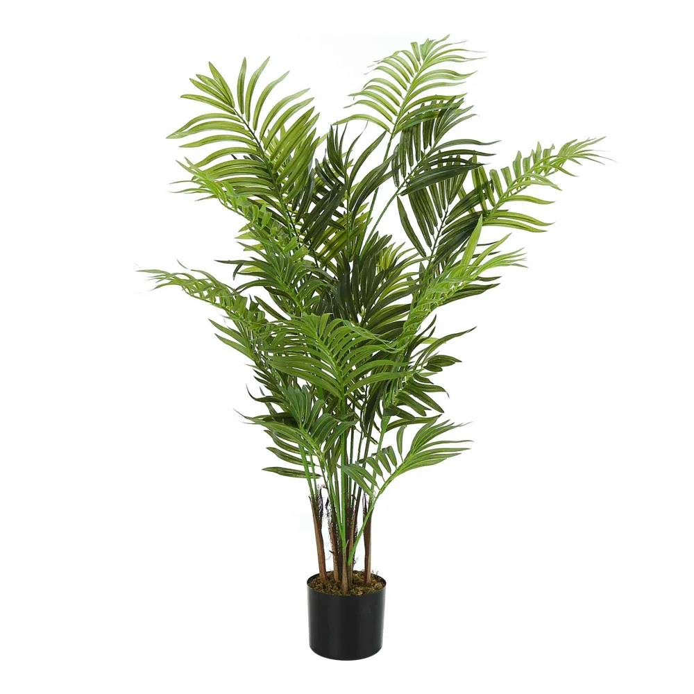 Orchidée Artificielle Palmier Areca artificiel d’intérieur en pot, 47"