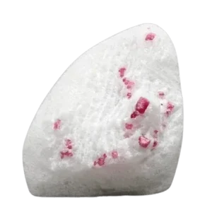 Lot de 6 spinelles bruts naturels rouges (502 g)
