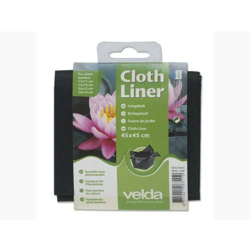 Cloth Liner 45 x 45CM - Feutre pour pots de plantes aquatiques Velda
