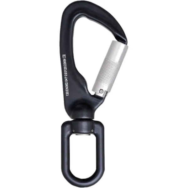 Mousqueton Funcke FS20-W mousqueton twistlock en aluminium avec émerillon largeur d'ouverture : 17 mm 70020650 ac...