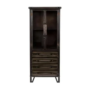 Réduit meuble de rangement en métal Otis Compatible avec Tiroirs Standard