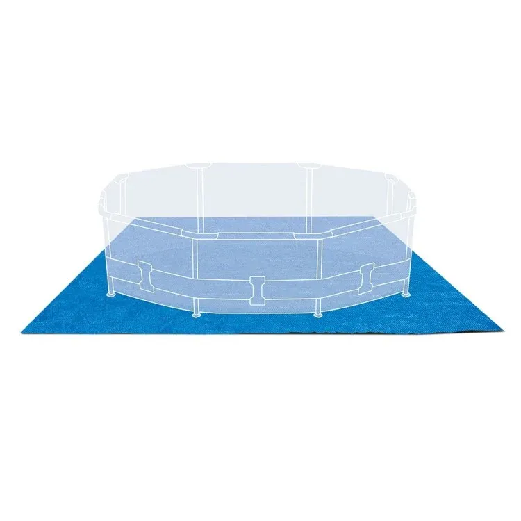 TAPIS DE SOL CARRE POUR PISCINE HORS SOL 4.72 x 4.72M - INTEX
