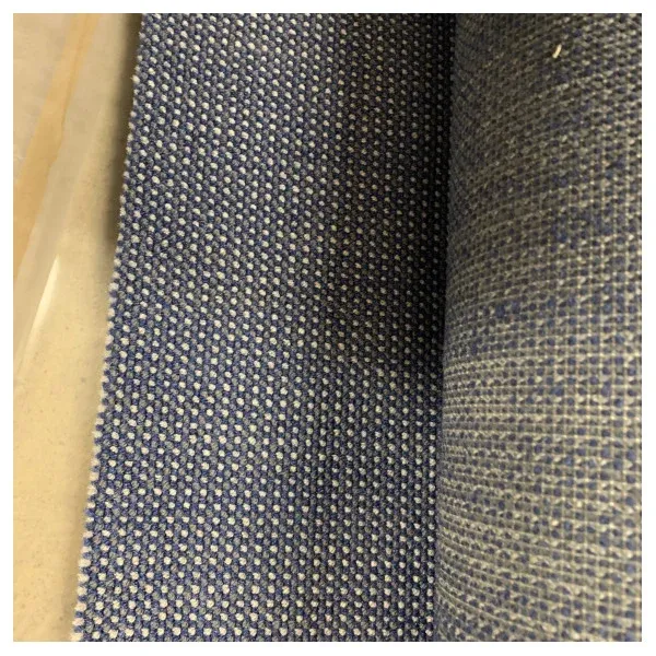 Tapis marin bleu durable Enzian Tisca Tweed 4516 - Revêtement de sol nautique résistant aux intempéries