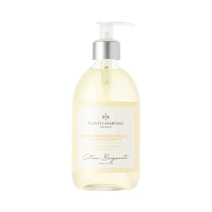 Savon de Marseille liquide 500 ml Citron bergamote